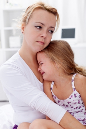 What are signs of a yeast infection in children?