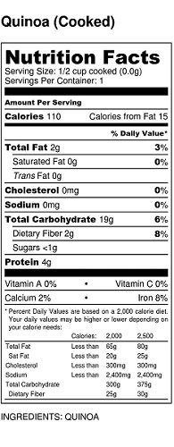 Quinoa-Nutrition-Label