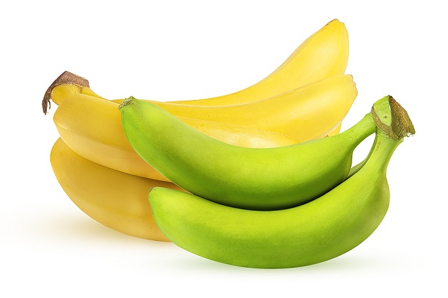 Yellow-and-Green-Bananas